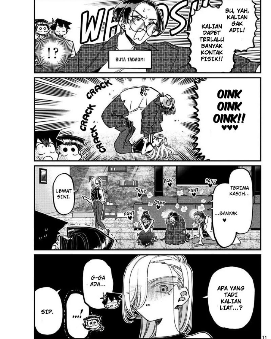 Komi-san wa Komyushou Desu chapter 400 halaman 11