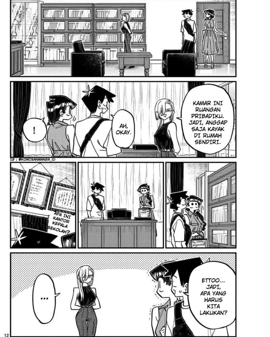 Komi-san wa Komyushou Desu chapter 400 halaman 12