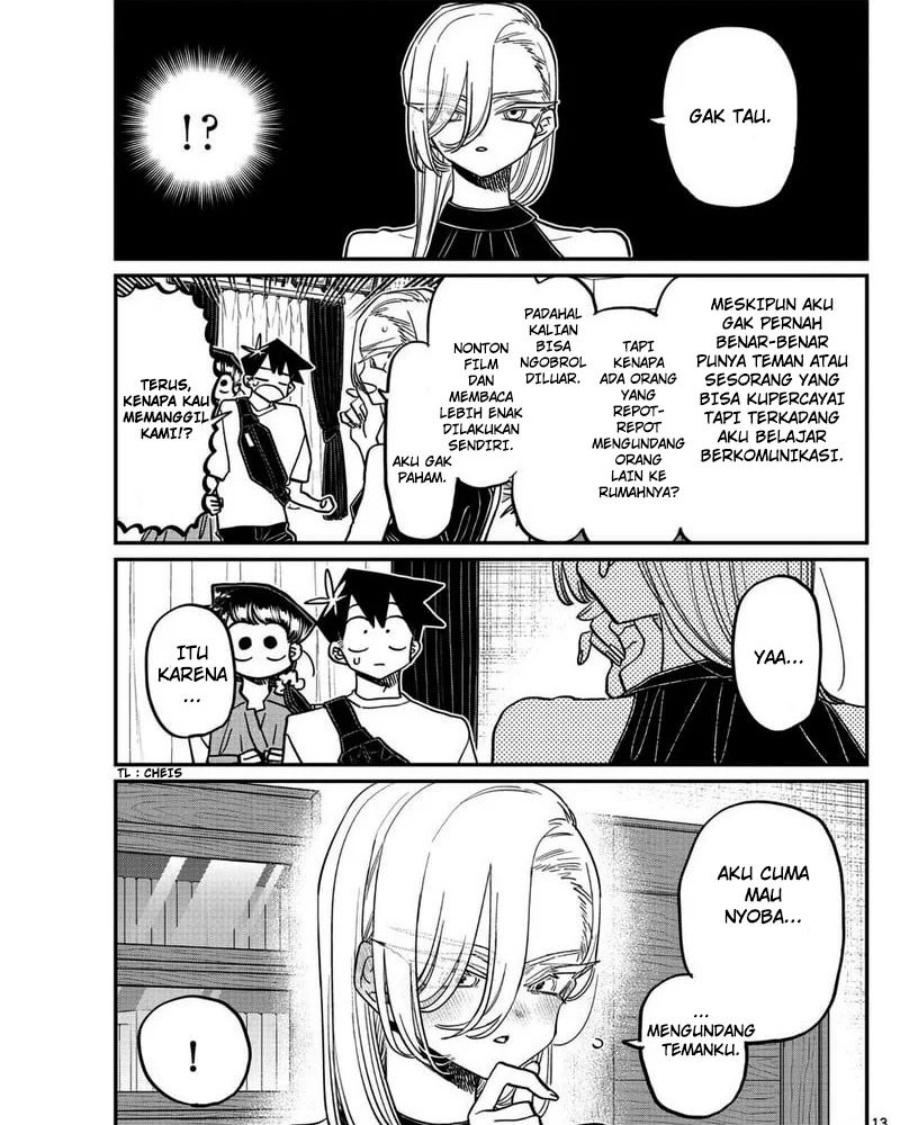 Komi-san wa Komyushou Desu chapter 400 halaman 13