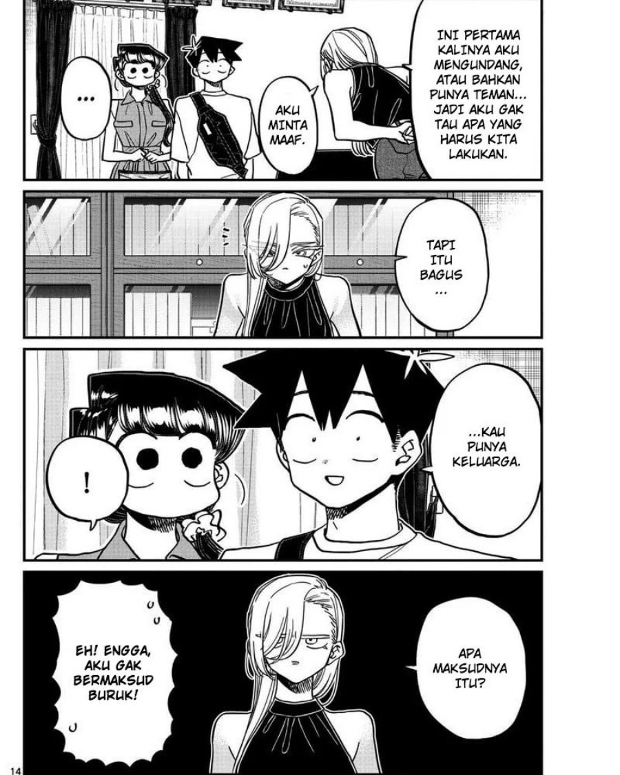 Komi-san wa Komyushou Desu chapter 400 halaman 14