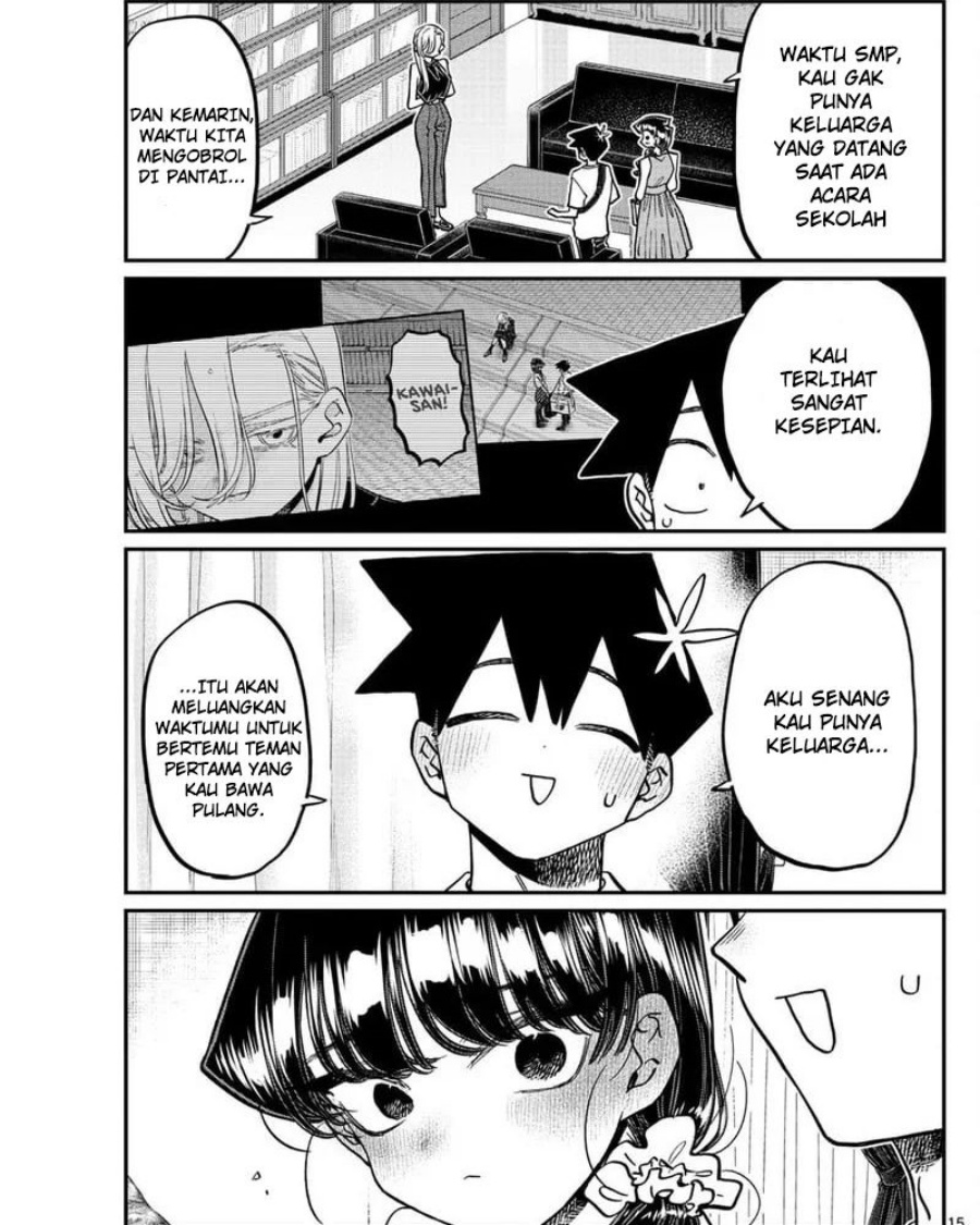 Komi-san wa Komyushou Desu chapter 400 halaman 15