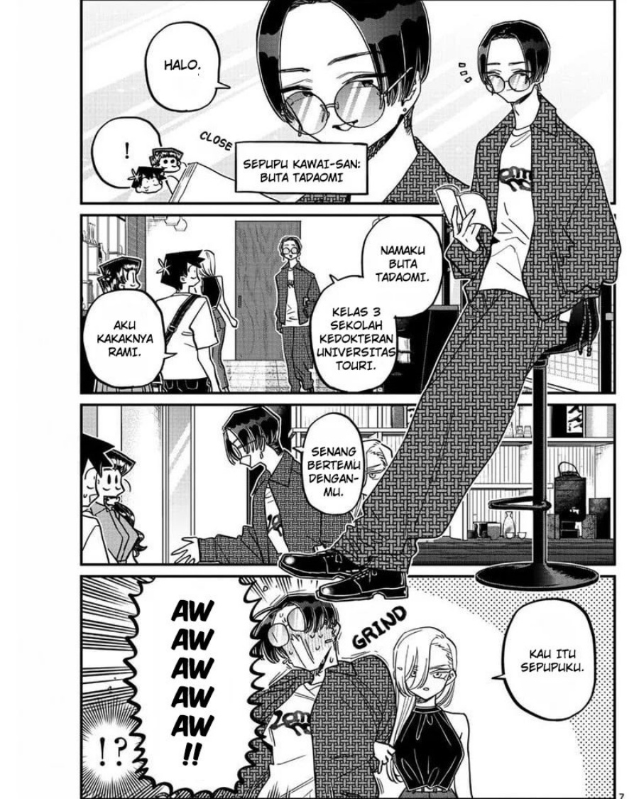 Komi-san wa Komyushou Desu chapter 400 halaman 7