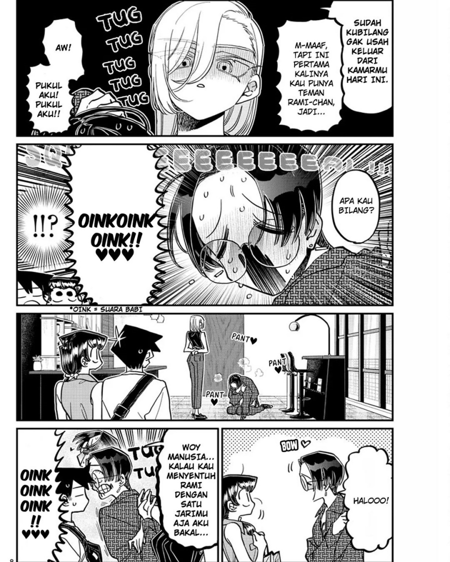 Komi-san wa Komyushou Desu chapter 400 halaman 8