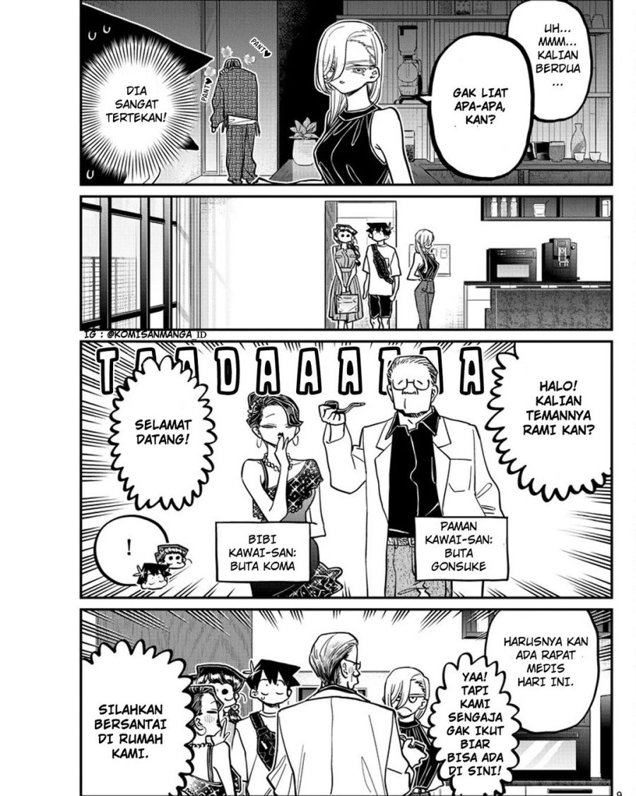 Komi-san wa Komyushou Desu chapter 400 halaman 9