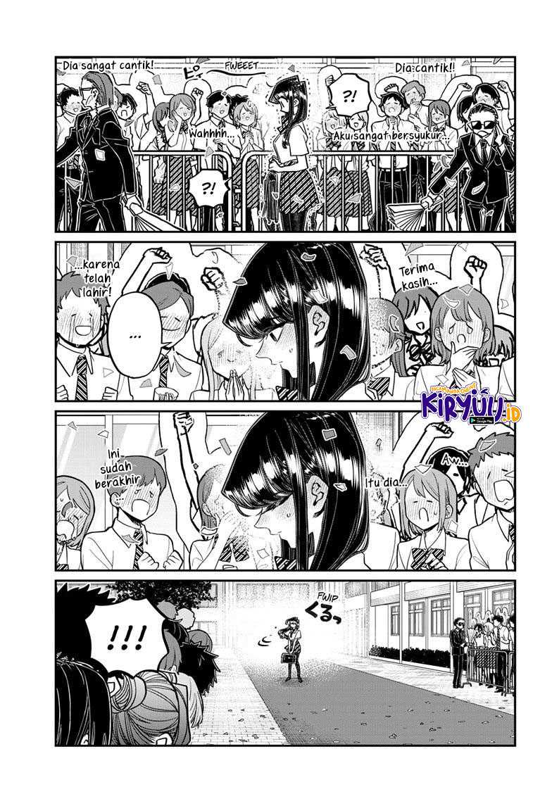 Komi-san wa Komyushou Desu chapter 415 halaman 4