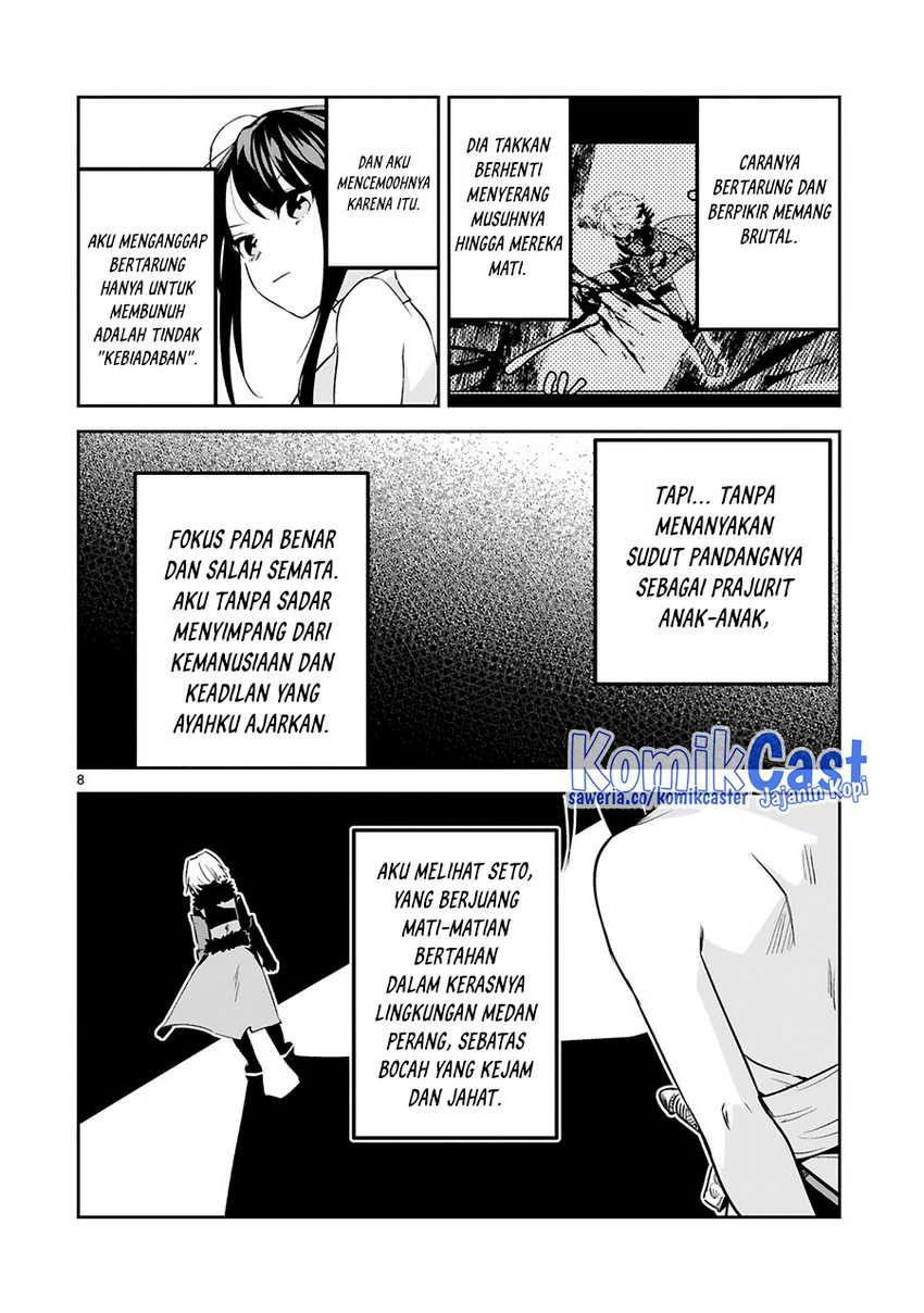 Maken Tsukai no Moto Shounen Hei wa, Moto Teki Kanbu no Onee-san to Issho ni Ikitai chapter 24 halaman 9