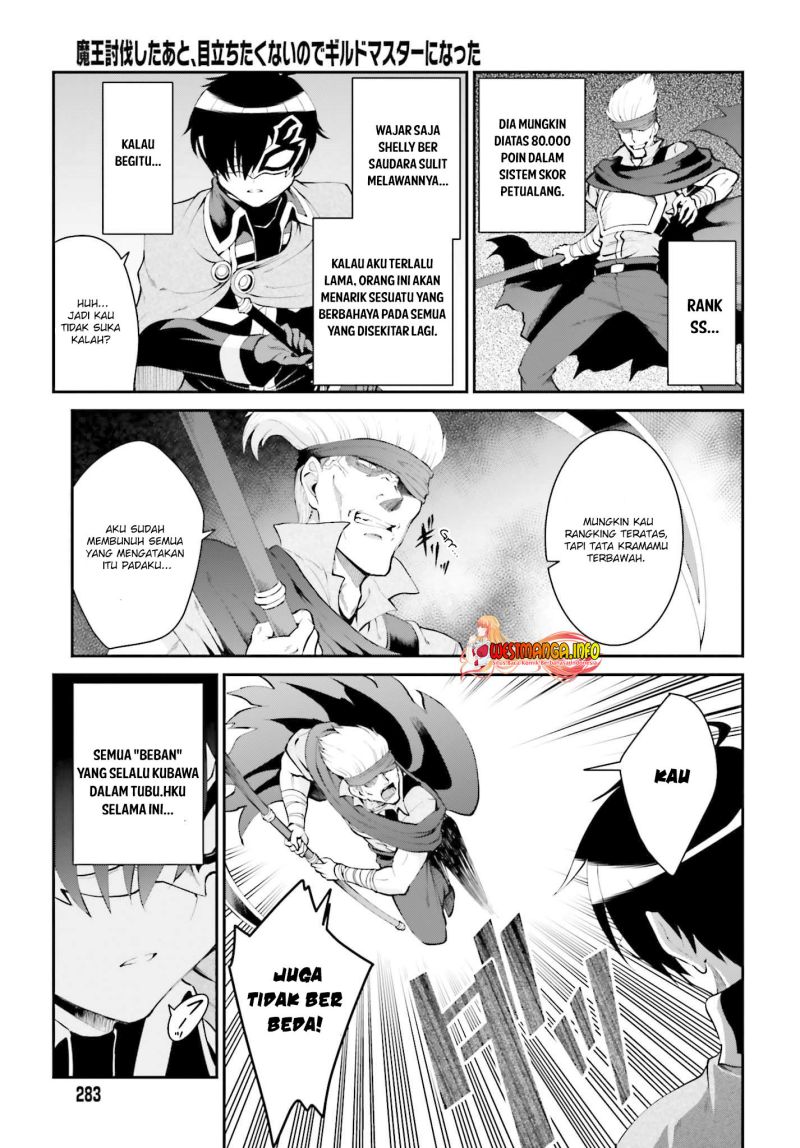 Maou Toubatsu Shita Ato, Medachitakunai node Guild Master ni Natta chapter 28 halaman 22