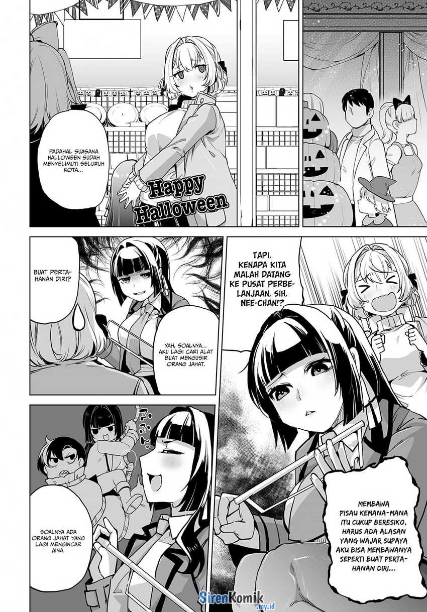 Otoko Girai na Bijin Shimai wo Namae mo Tsugezu ni Tasuketara Ittai Dounaru? chapter 6 halaman 11