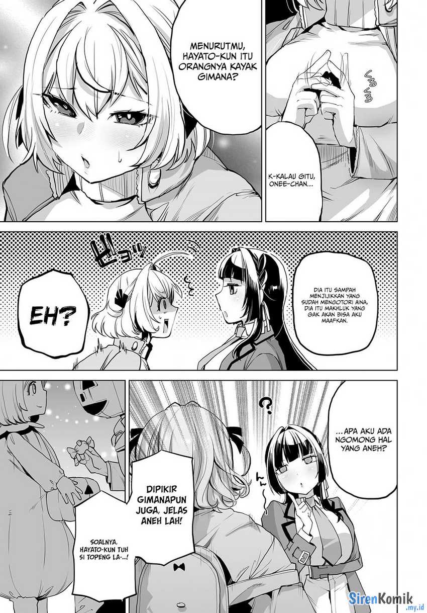 Otoko Girai na Bijin Shimai wo Namae mo Tsugezu ni Tasuketara Ittai Dounaru? chapter 6 halaman 16
