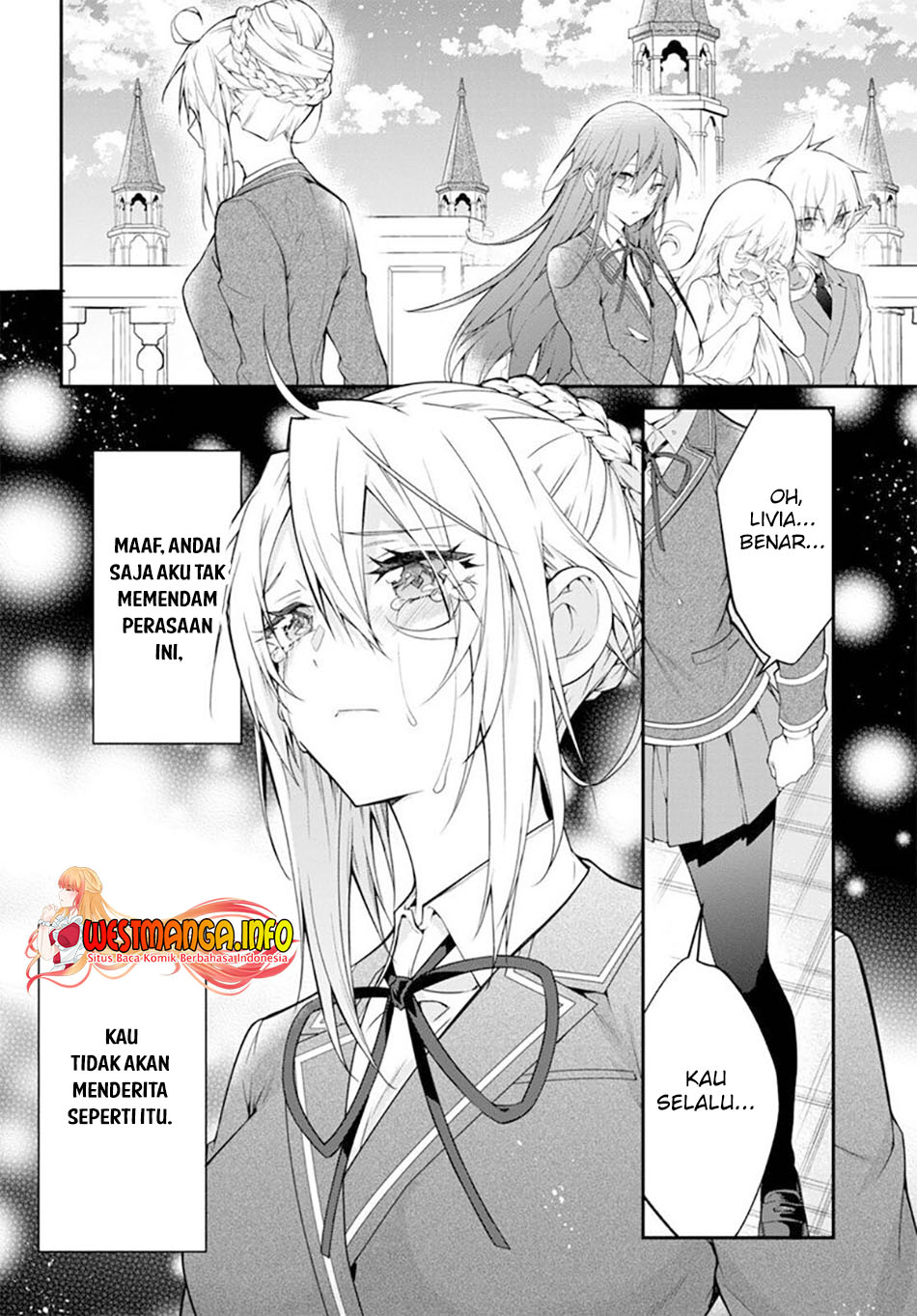 Otome Game Sekai wa Mob ni Kibishii Sekai Desu chapter 53 halaman 11