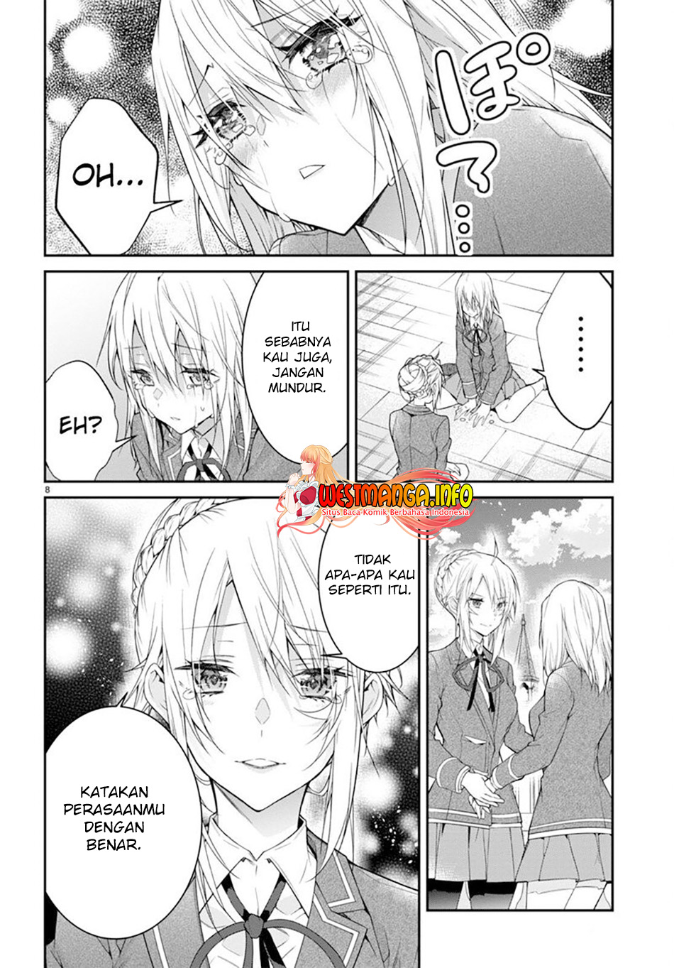 Otome Game Sekai wa Mob ni Kibishii Sekai Desu chapter 53 halaman 13