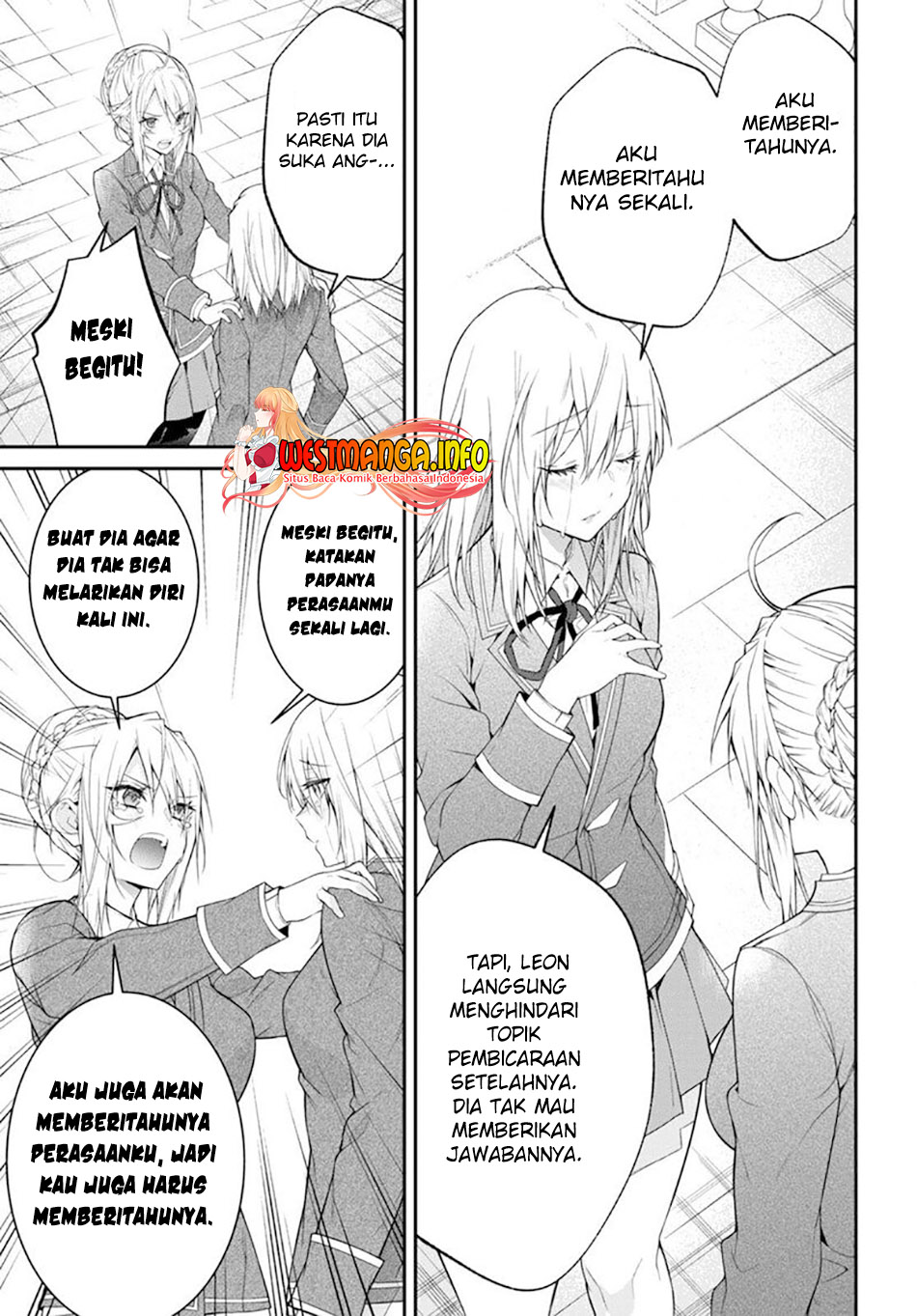 Otome Game Sekai wa Mob ni Kibishii Sekai Desu chapter 53 halaman 14