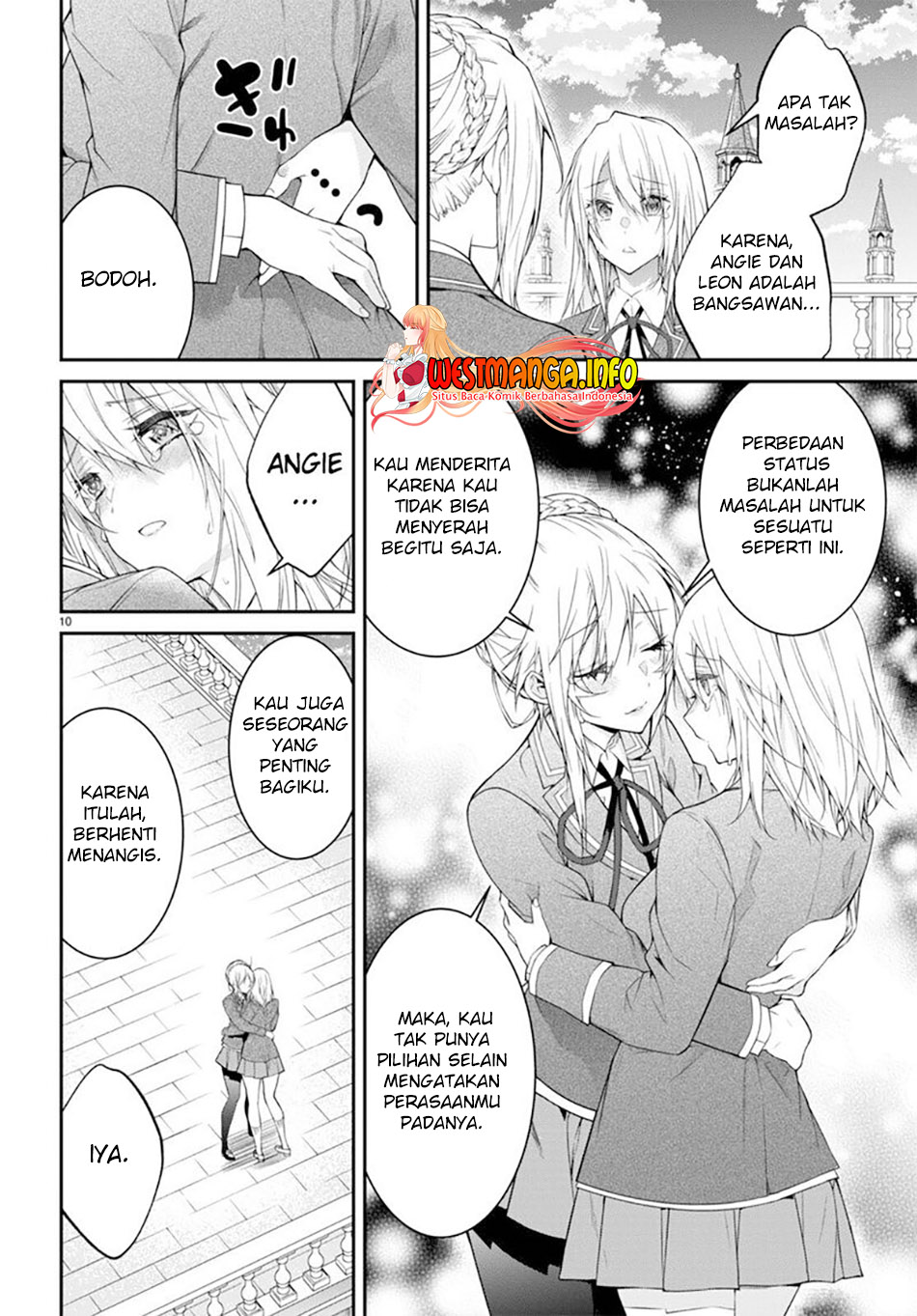 Otome Game Sekai wa Mob ni Kibishii Sekai Desu chapter 53 halaman 15