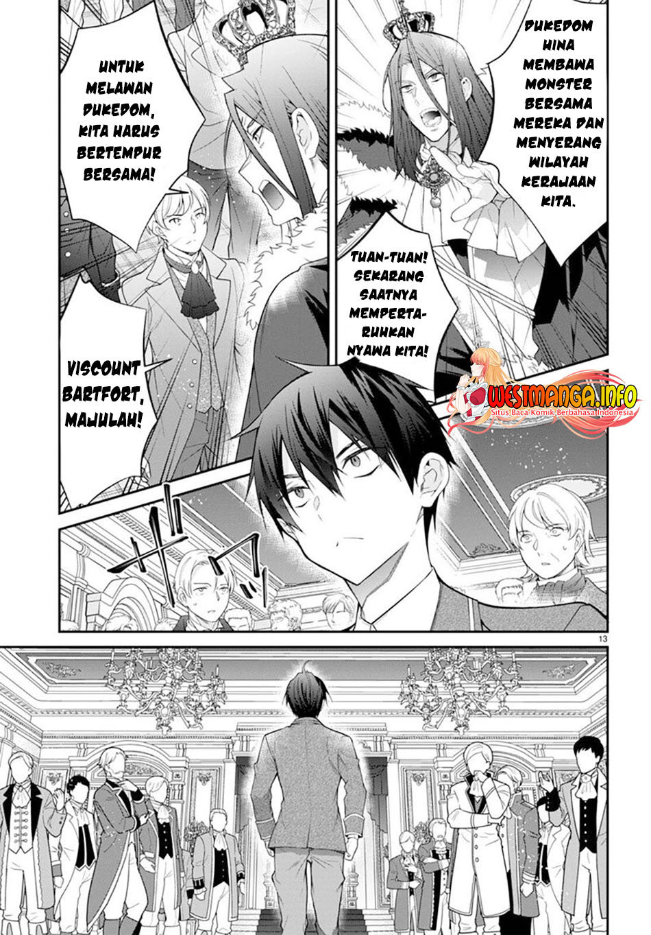 Otome Game Sekai wa Mob ni Kibishii Sekai Desu chapter 53 halaman 18
