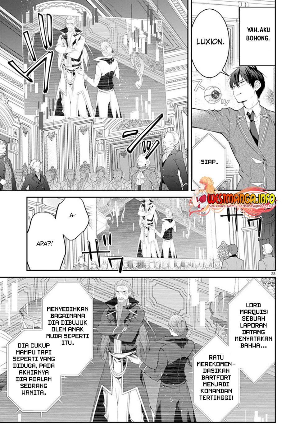 Otome Game Sekai wa Mob ni Kibishii Sekai Desu chapter 53 halaman 28