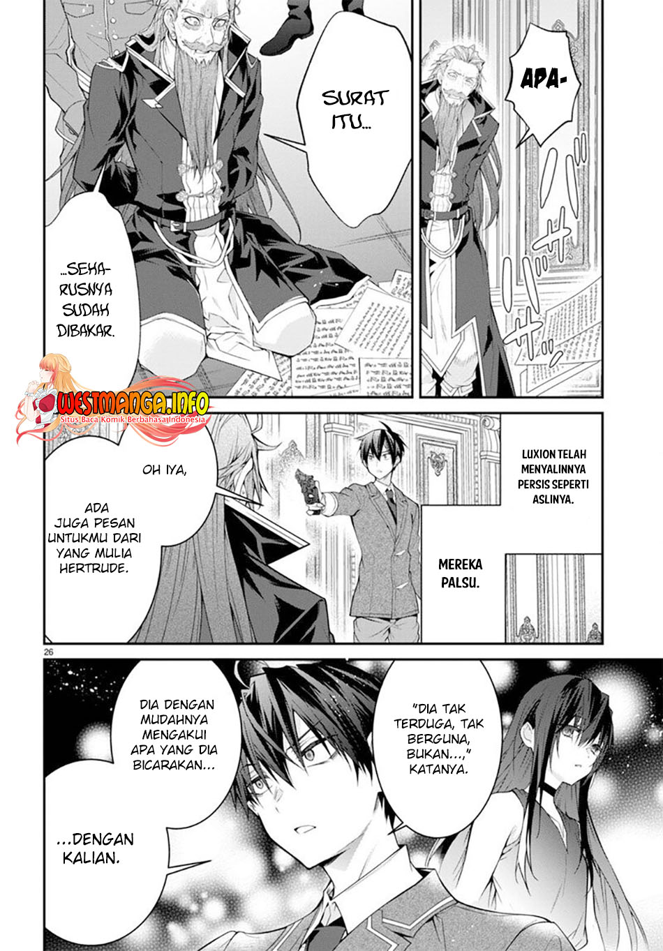 Otome Game Sekai wa Mob ni Kibishii Sekai Desu chapter 53 halaman 31