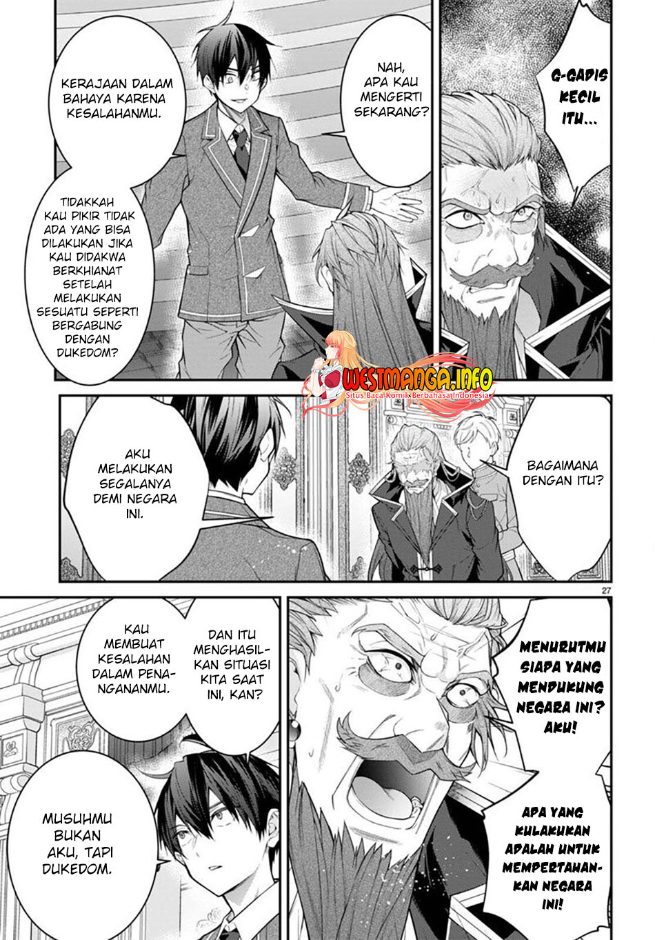 Otome Game Sekai wa Mob ni Kibishii Sekai Desu chapter 53 halaman 32