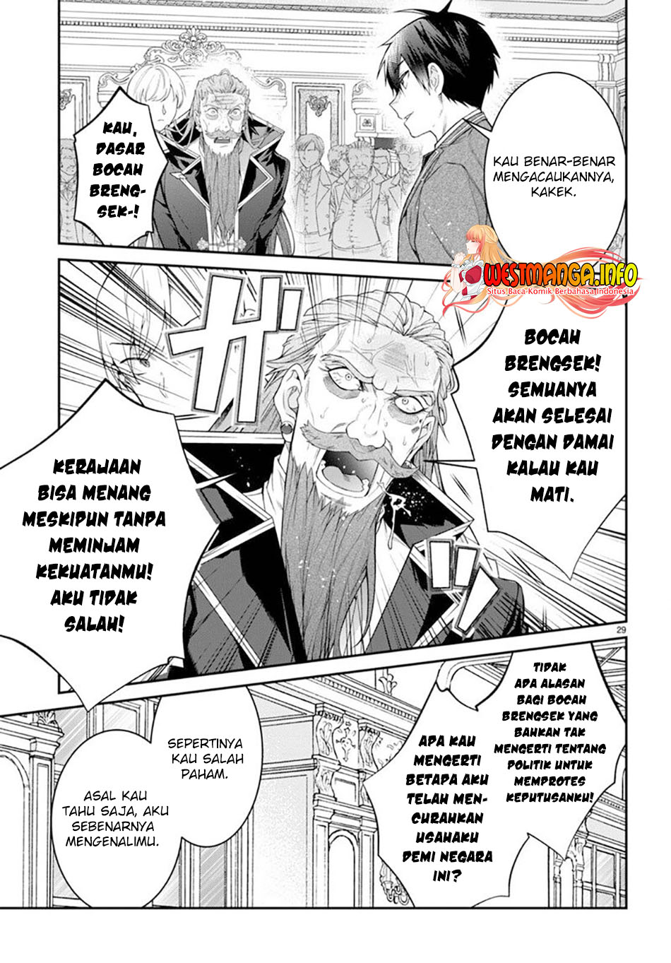 Otome Game Sekai wa Mob ni Kibishii Sekai Desu chapter 53 halaman 34