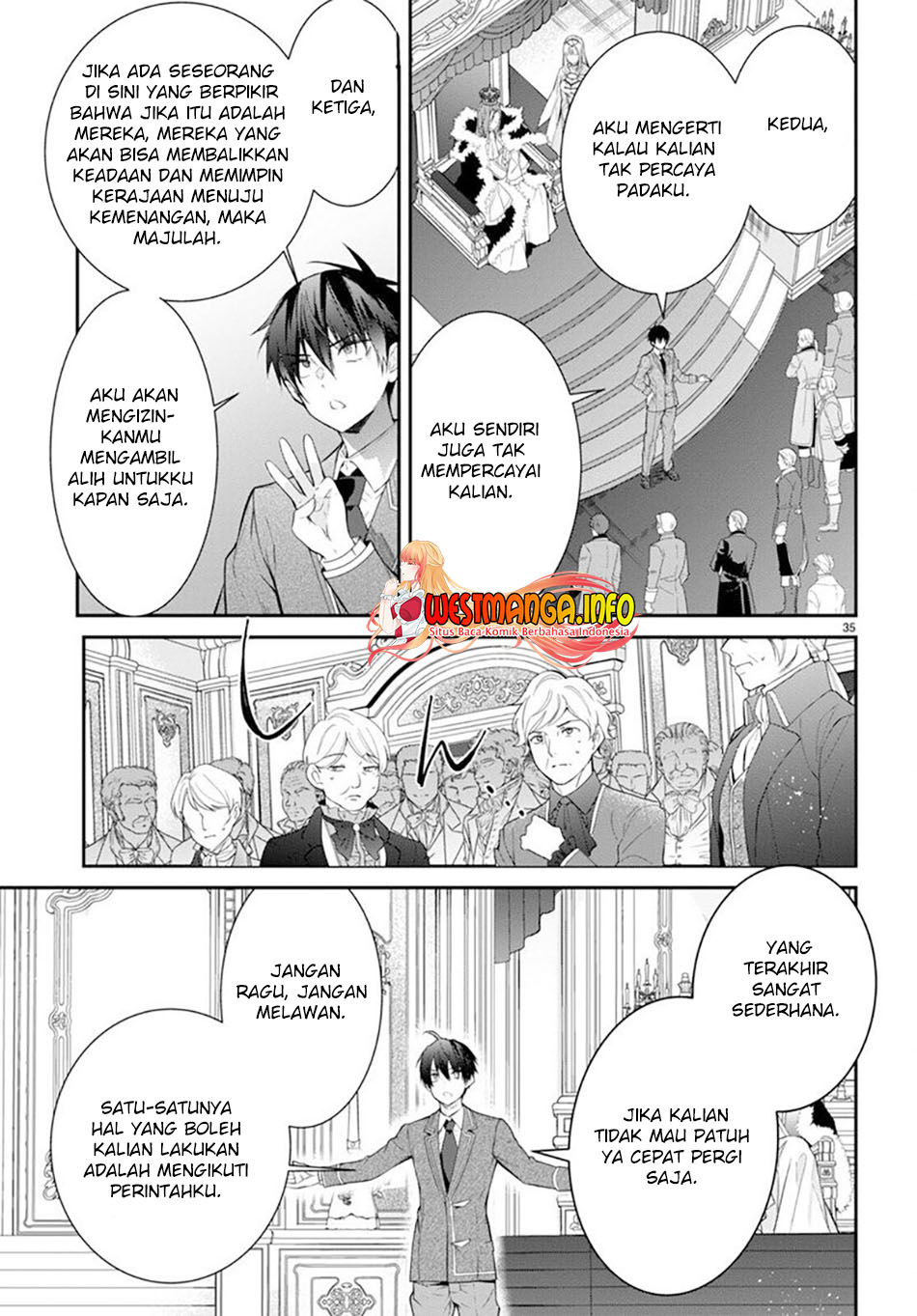 Otome Game Sekai wa Mob ni Kibishii Sekai Desu chapter 53 halaman 40
