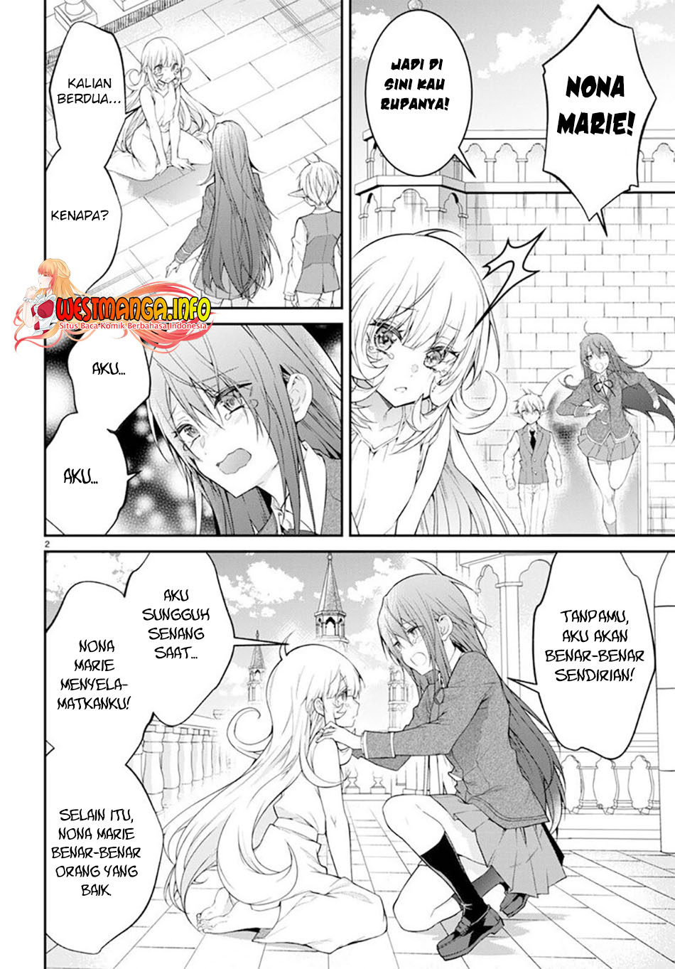 Otome Game Sekai wa Mob ni Kibishii Sekai Desu chapter 53 halaman 7