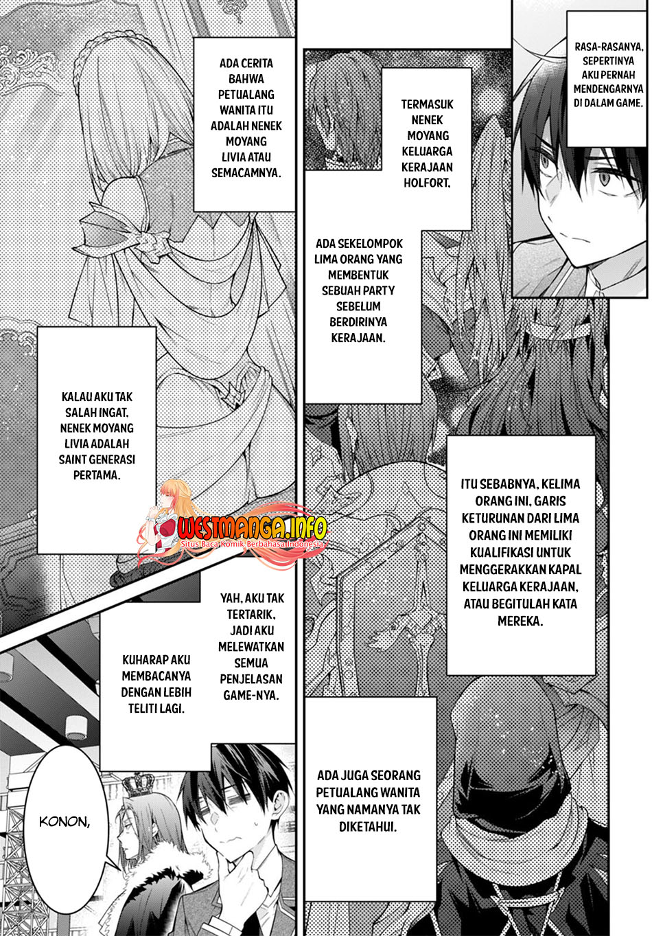 Otome Game Sekai wa Mob ni Kibishii Sekai Desu chapter 54 halaman 12
