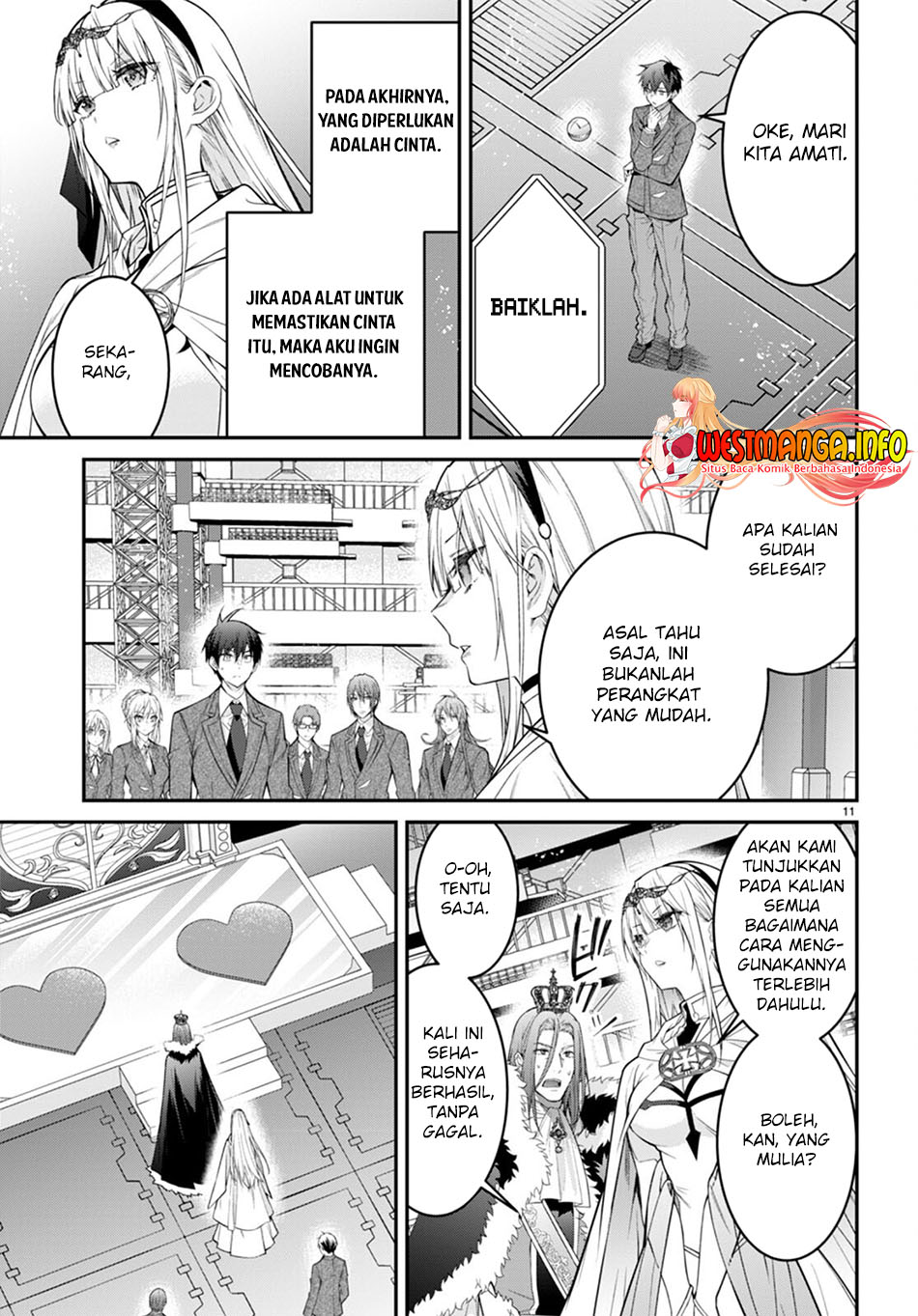 Otome Game Sekai wa Mob ni Kibishii Sekai Desu chapter 54 halaman 14