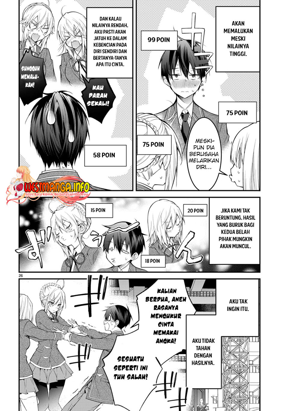 Otome Game Sekai wa Mob ni Kibishii Sekai Desu chapter 54 halaman 29