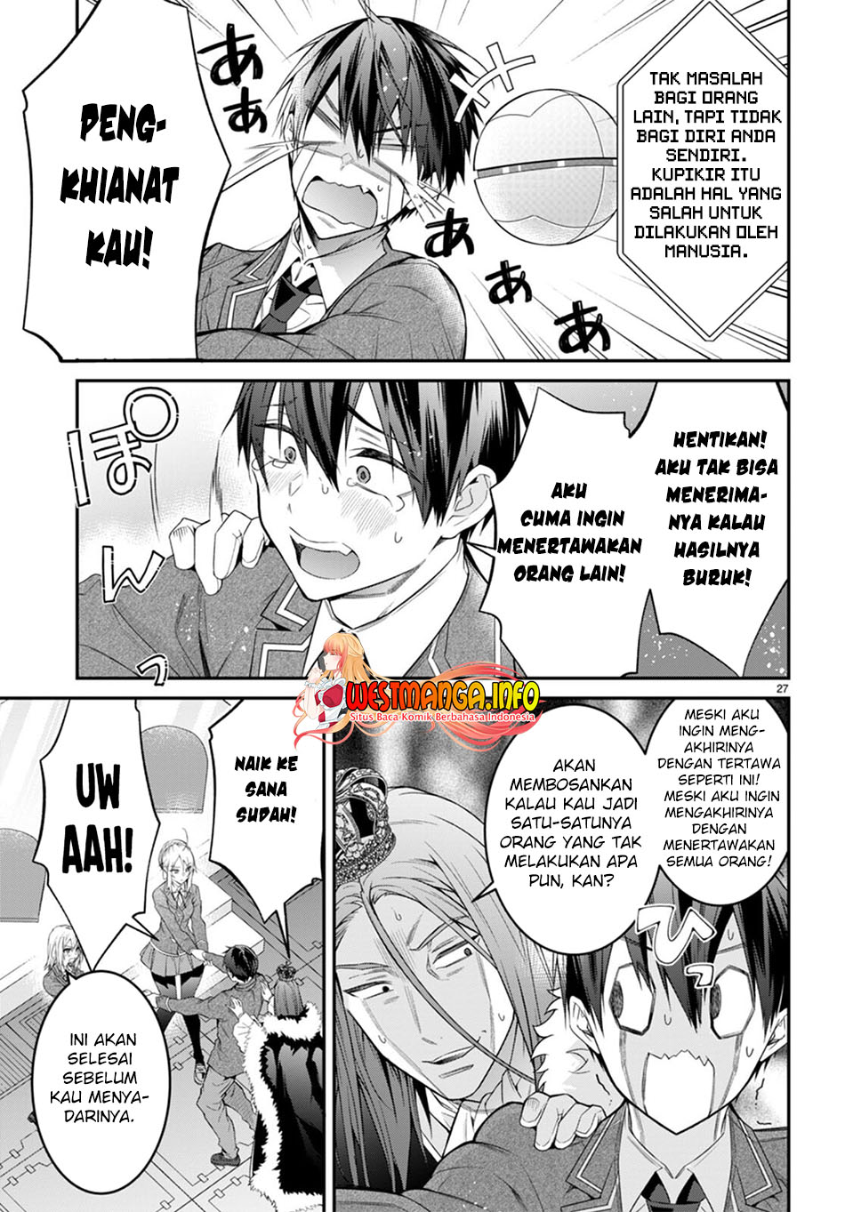 Otome Game Sekai wa Mob ni Kibishii Sekai Desu chapter 54 halaman 30