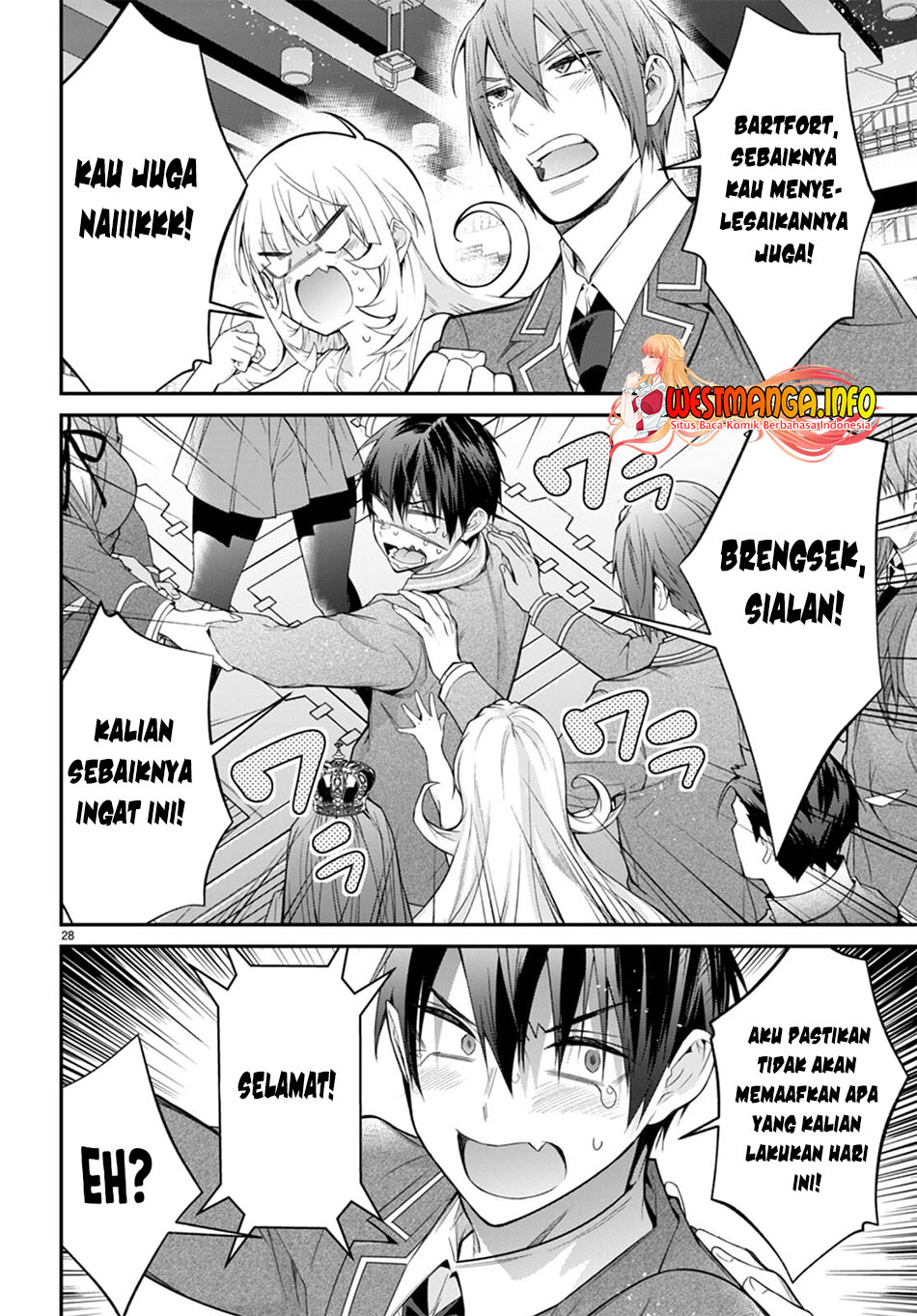 Otome Game Sekai wa Mob ni Kibishii Sekai Desu chapter 54 halaman 31