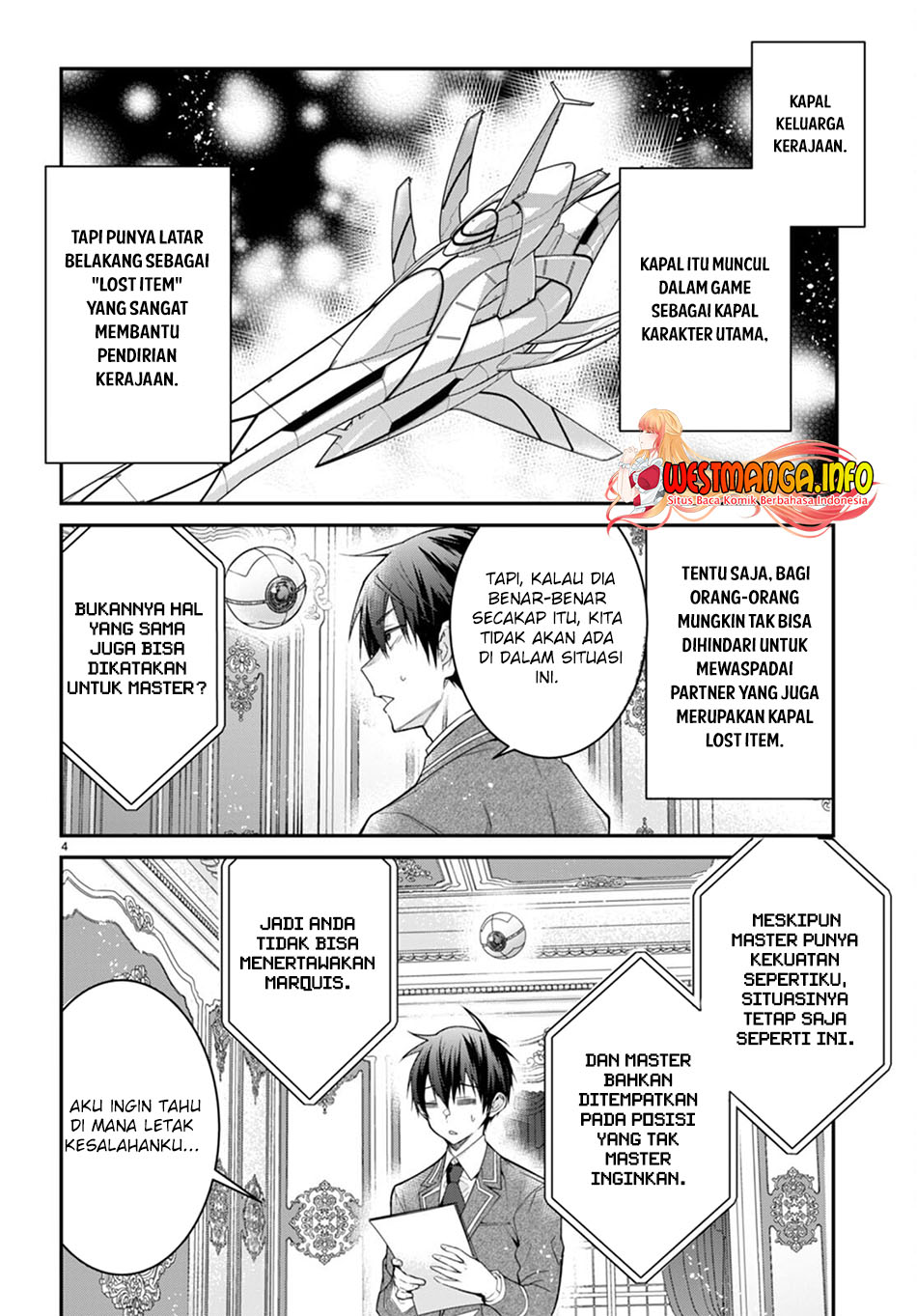 Otome Game Sekai wa Mob ni Kibishii Sekai Desu chapter 54 halaman 7