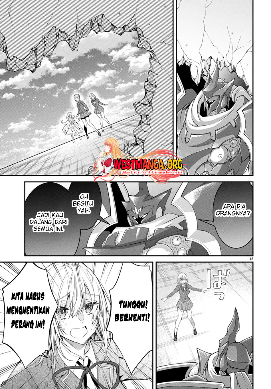 Otome Game Sekai wa Mob ni Kibishii Sekai Desu chapter 60 halaman 18