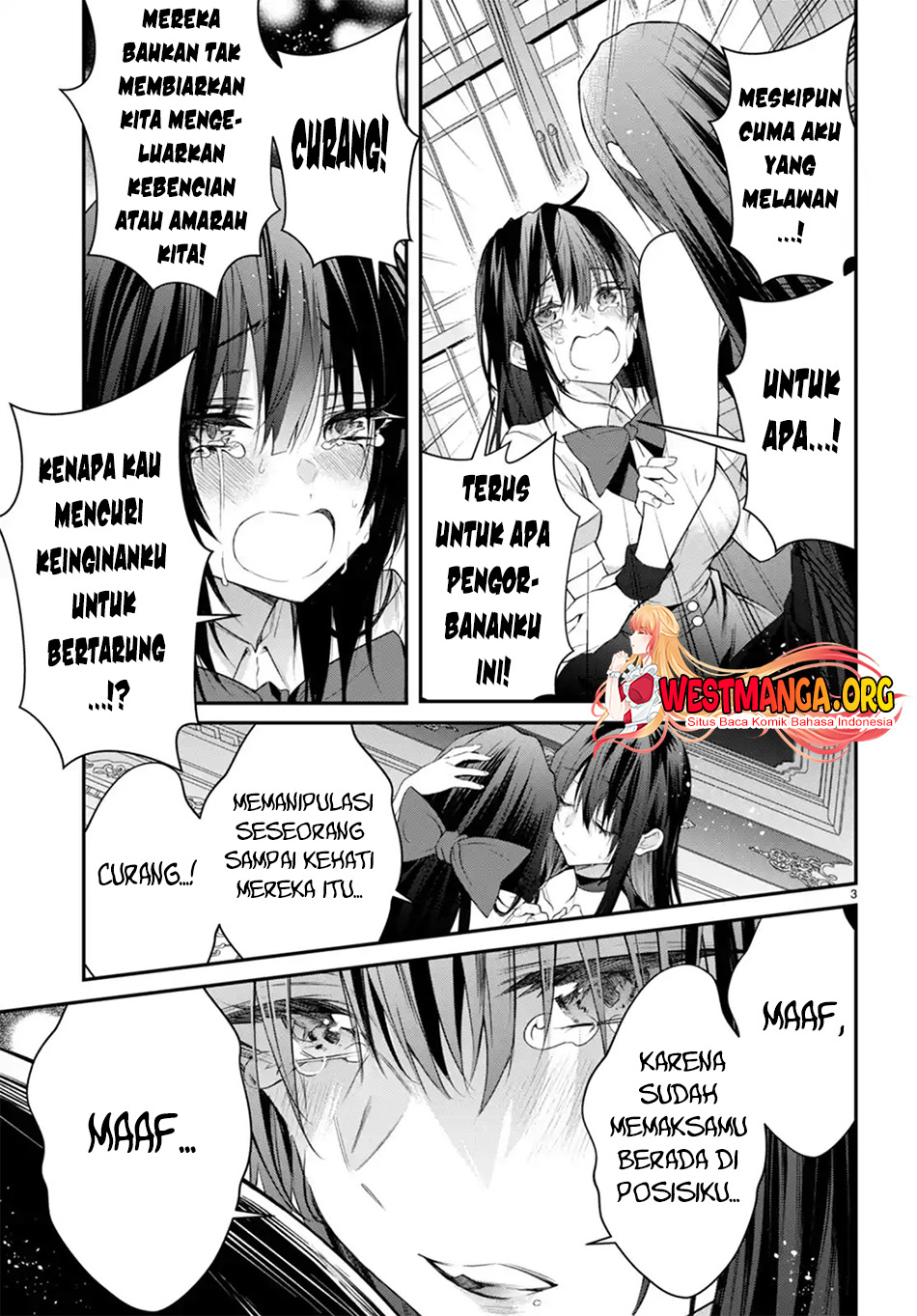 Otome Game Sekai wa Mob ni Kibishii Sekai Desu chapter 60 halaman 5