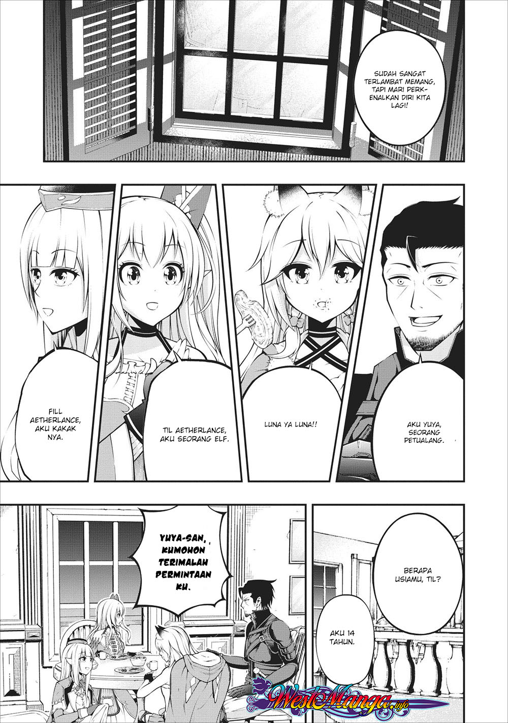 Sono Ossan, Isekai de Nishuume Play wo Mankitsu Chuu chapter 3 halaman 12