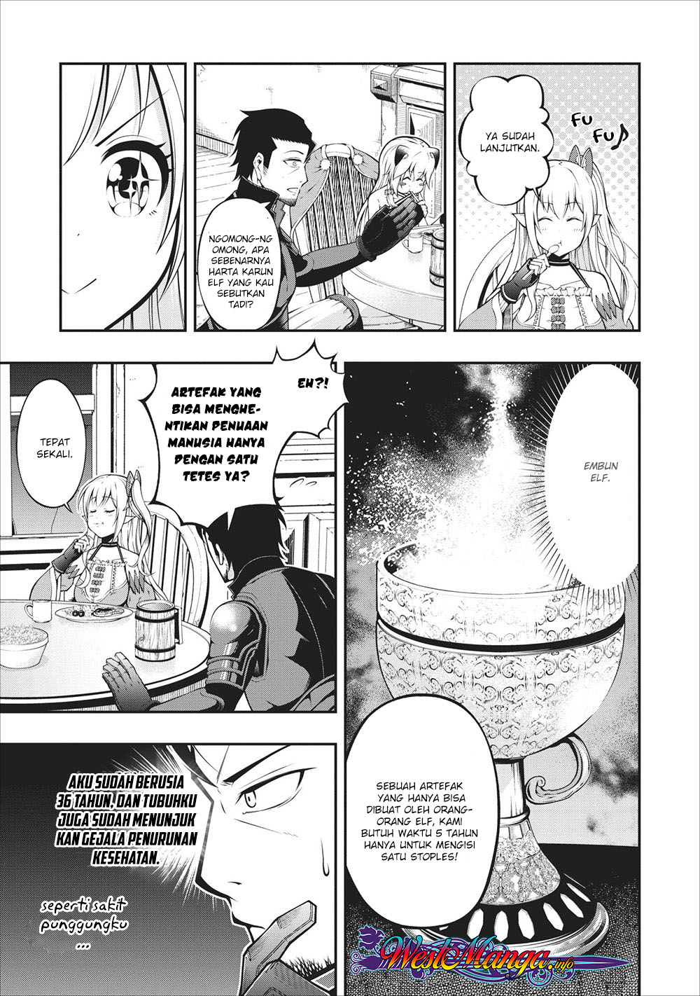 Sono Ossan, Isekai de Nishuume Play wo Mankitsu Chuu chapter 3 halaman 14