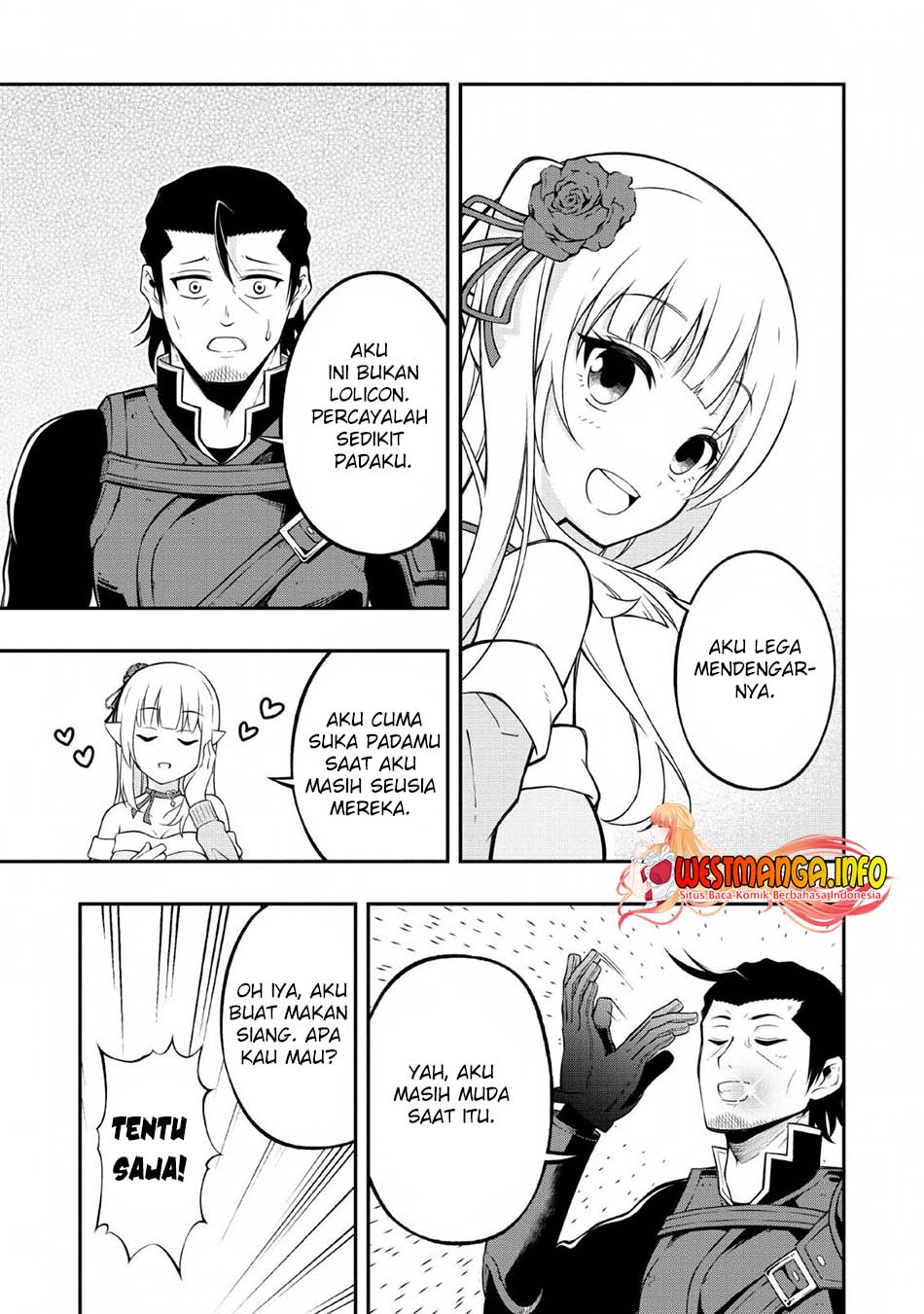 Sono Ossan, Isekai de Nishuume Play wo Mankitsu Chuu chapter 11 halaman 9