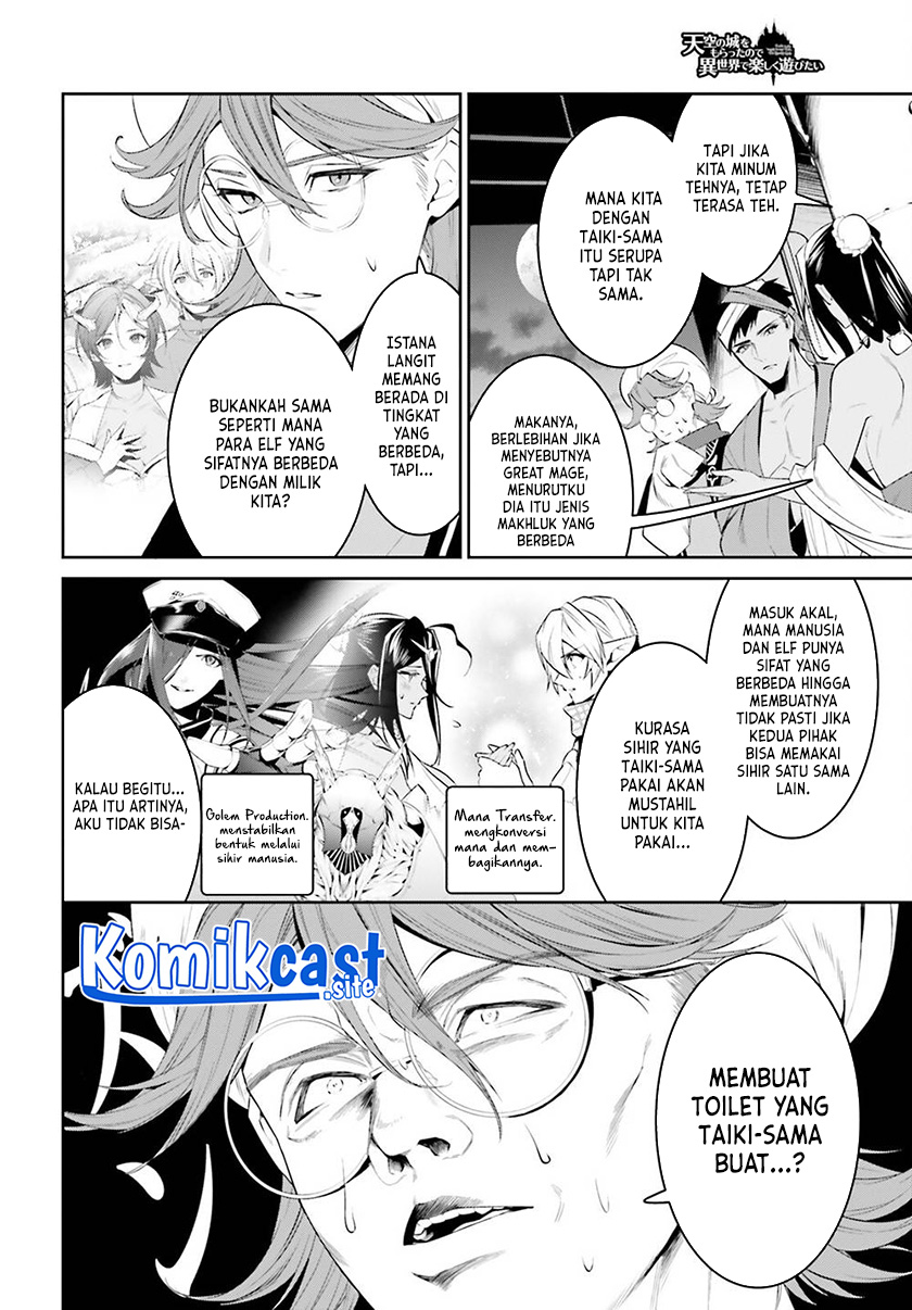 Tenkuu no Shiro o Moratta no de Isekai de Tanoshiku Asobitai chapter 32 halaman 5