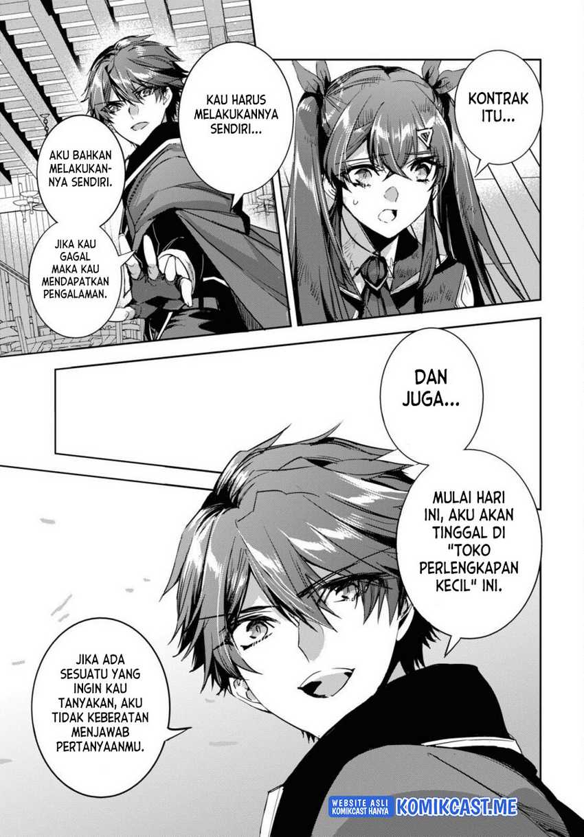 Tensai Saijaku Mamono Tsukai wa Kikan Shitai Tsukikage chapter 8 halaman 18