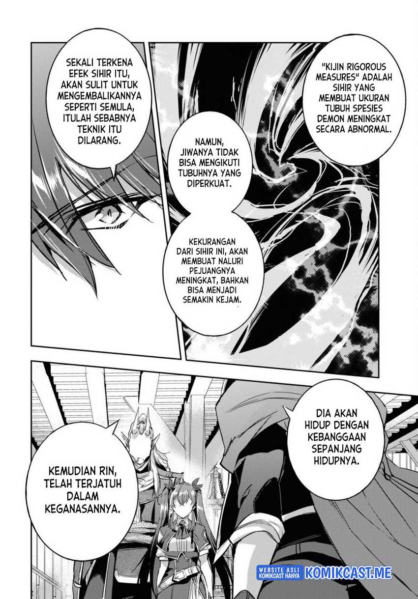 Tensai Saijaku Mamono Tsukai wa Kikan Shitai Tsukikage chapter 8 halaman 7