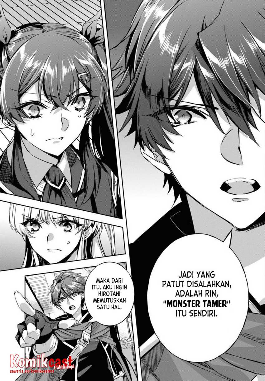 Tensai Saijaku Mamono Tsukai wa Kikan Shitai Tsukikage chapter 8 halaman 8