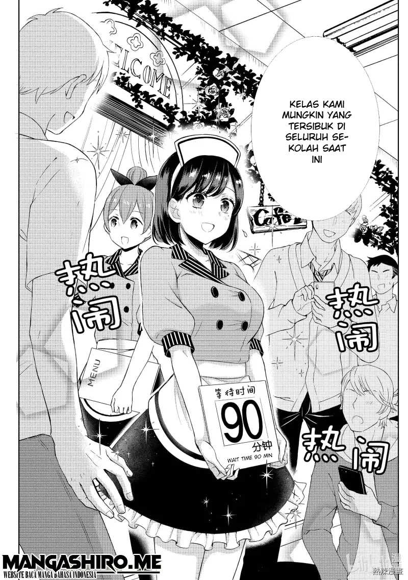Watari-kun no xx ga Houkai Sunzen chapter 57 halaman 10