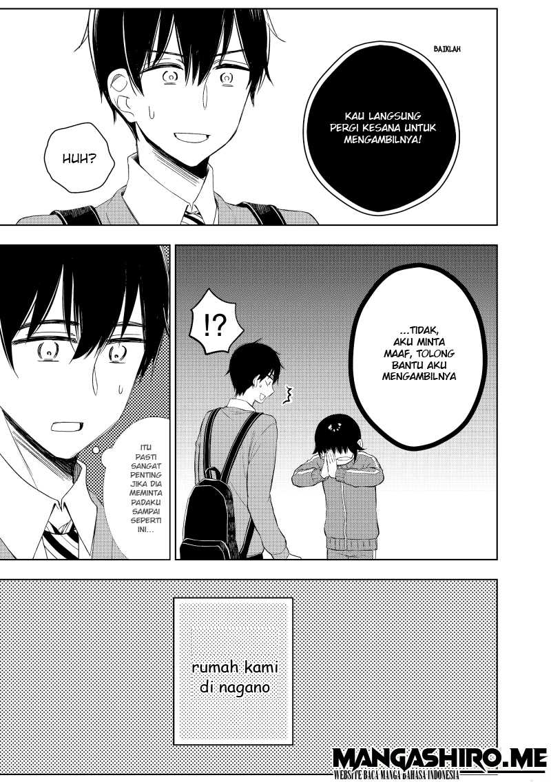 Watari-kun no xx ga Houkai Sunzen chapter 60 halaman 40