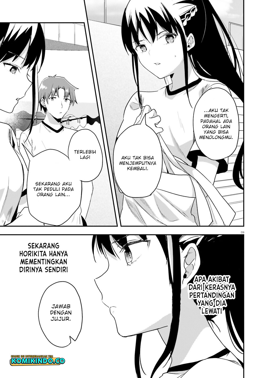 Youkoso Jitsuryoku Shijou Shugi no Kyoushitsu e chapter 71 halaman 10