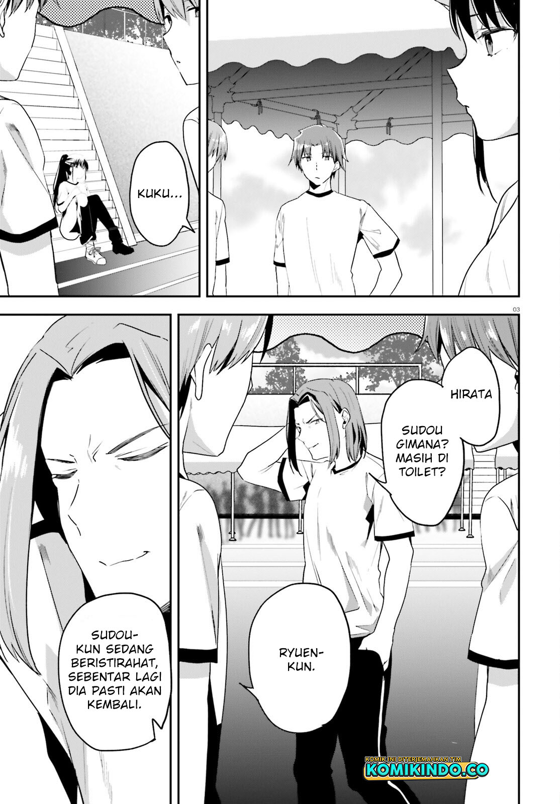 Youkoso Jitsuryoku Shijou Shugi no Kyoushitsu e chapter 71 halaman 4